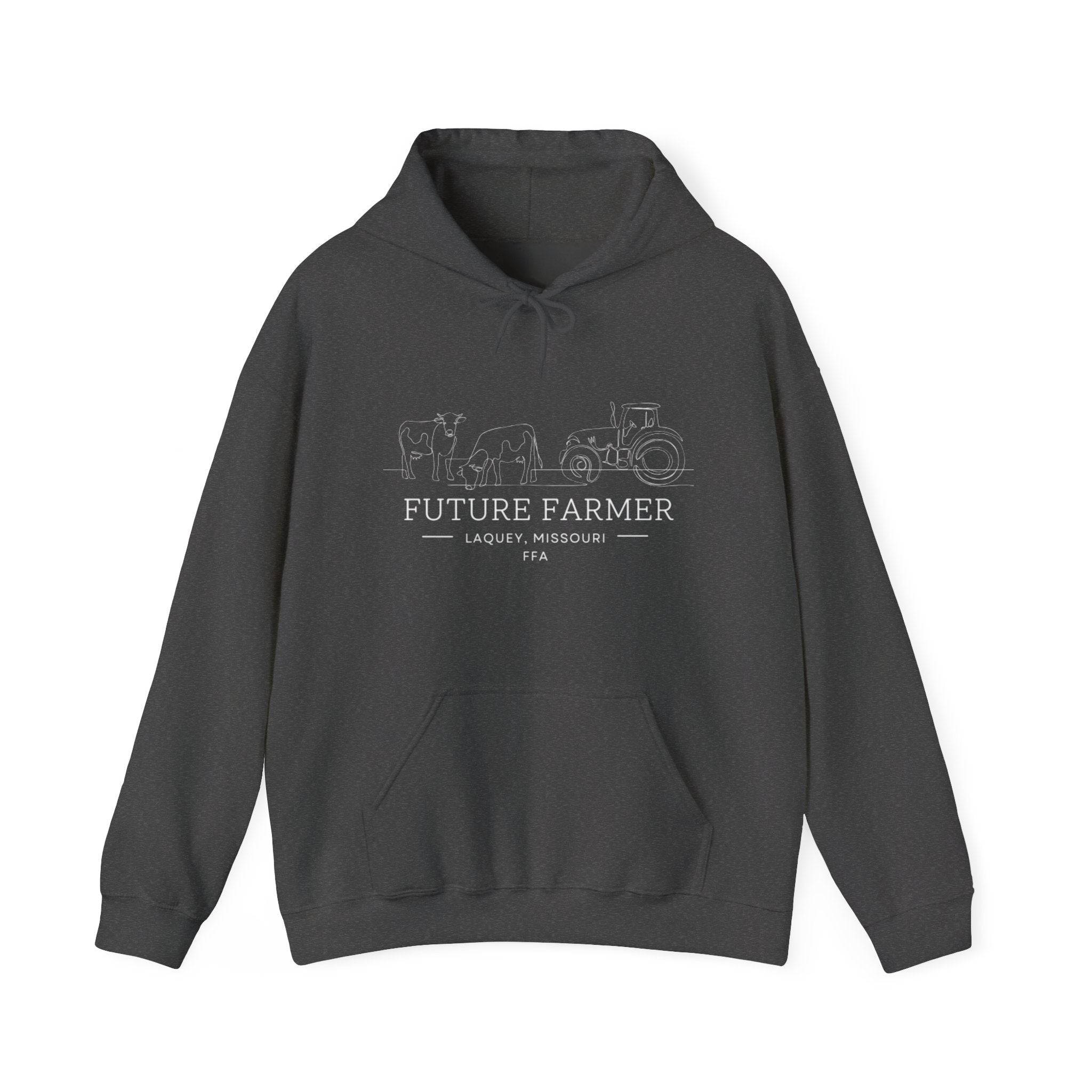 Future Farmer Hoodie — Laquey, Missouri FFA Vintage Tractor Sweatshirt