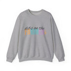 Farmer Vibes Crewneck Sweatshirt – "Dibs on the Farmer" Pastel Graphic