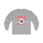 Laquey Basketball Long Sleeve Tee — Vintage Distressed Basketball Shirt