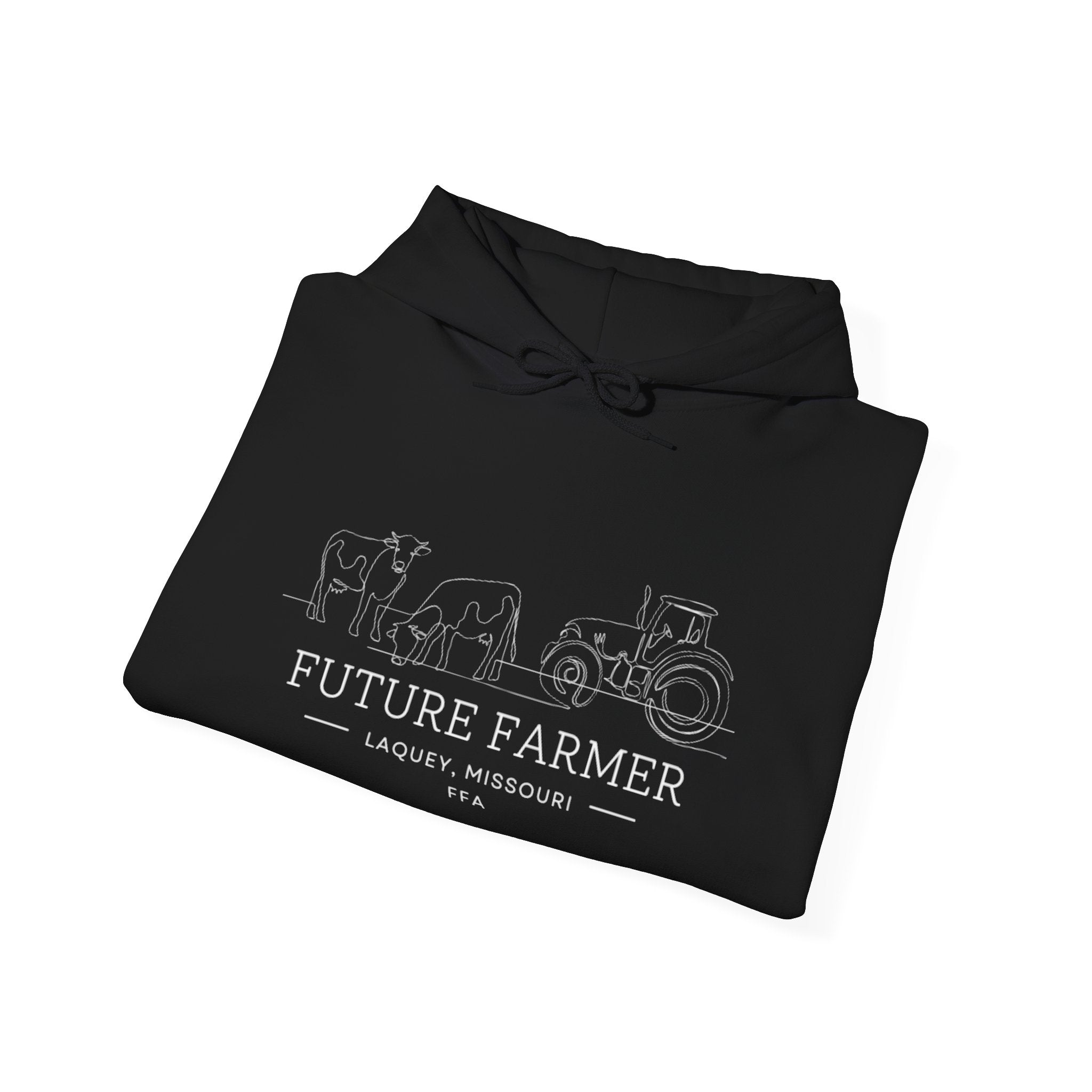 Future Farmer Hoodie — Laquey, Missouri FFA Vintage Tractor Sweatshirt