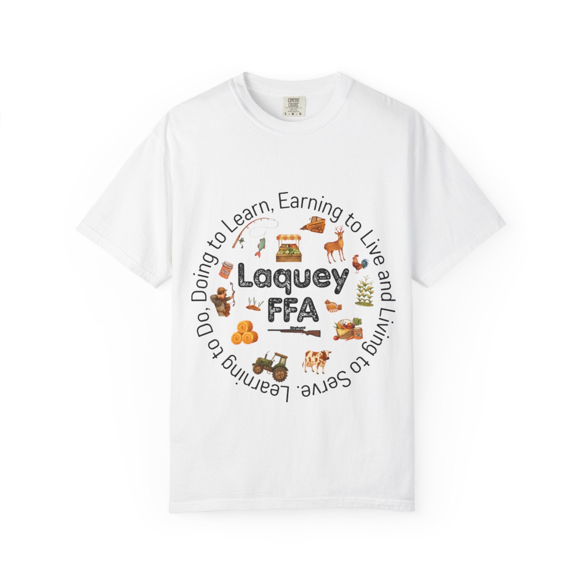 FFA Club T‑Shirt — Laquey FFA Circle Graphic Tee