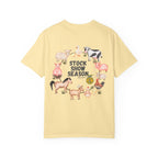 Stock Show Season T-Shirt — Farm Animal Circle Graphic