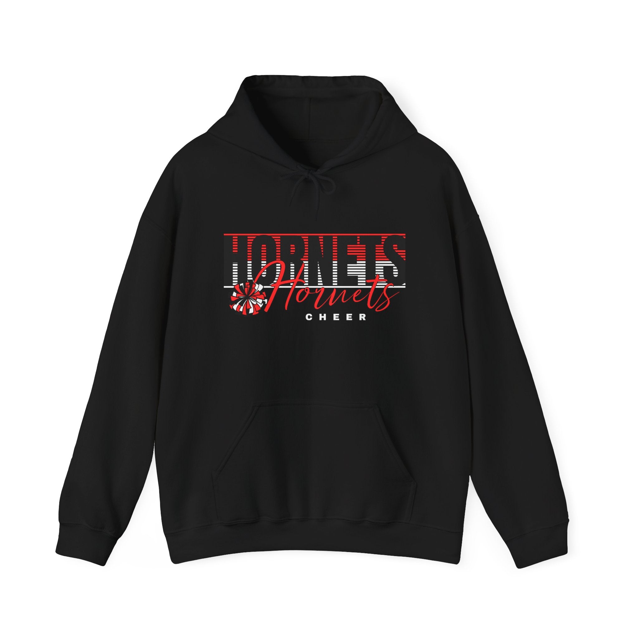 Hornets Cheer Hoodie — Custom Stegmeier Back & 2023 Sleeve