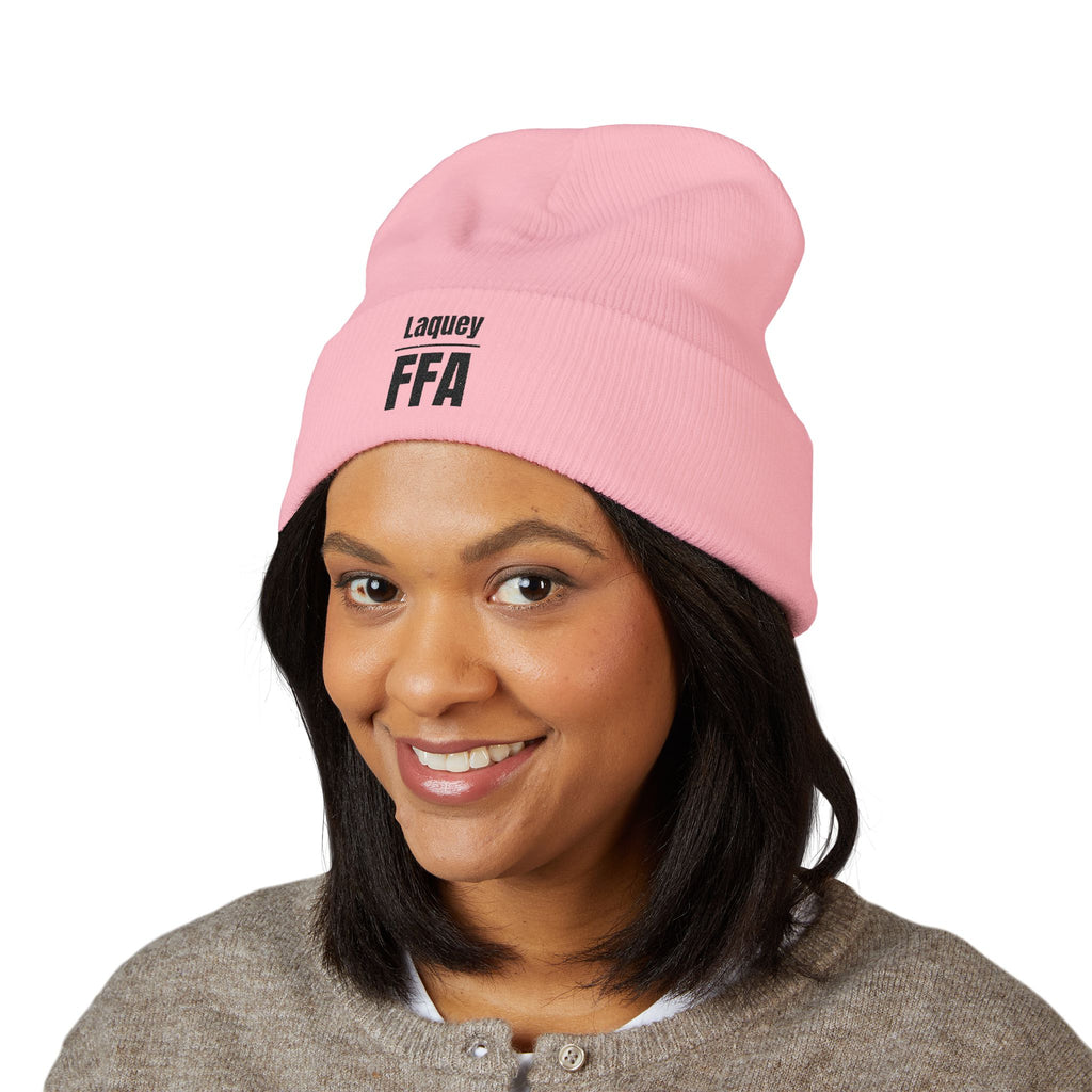 Laquey FFA Embroidered Cuffed Beanie