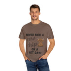 Cow Chip on a Hot Day - Cute Cow Humor Tee