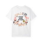 Stock Show Season T-Shirt — Farm Animal Circle Graphic