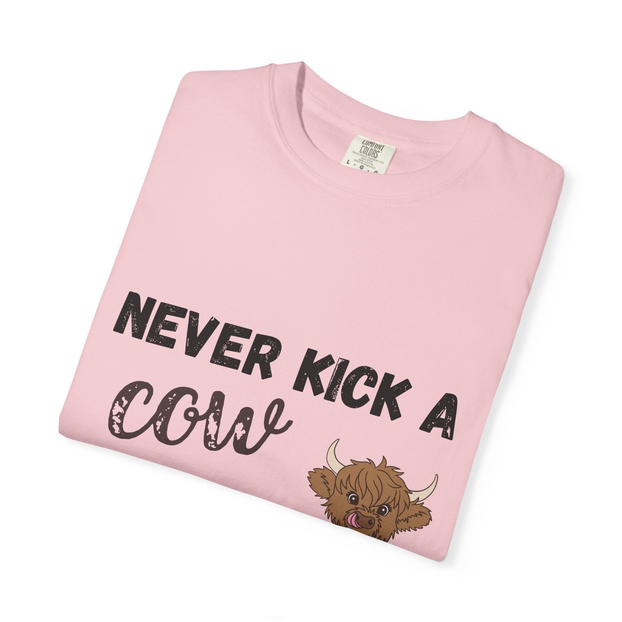 Cow Chip on a Hot Day - Cute Cow Humor Tee