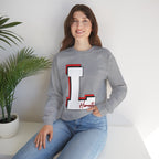 Game Day Crewneck Sweatshirt - L Monogram Hornet Logo